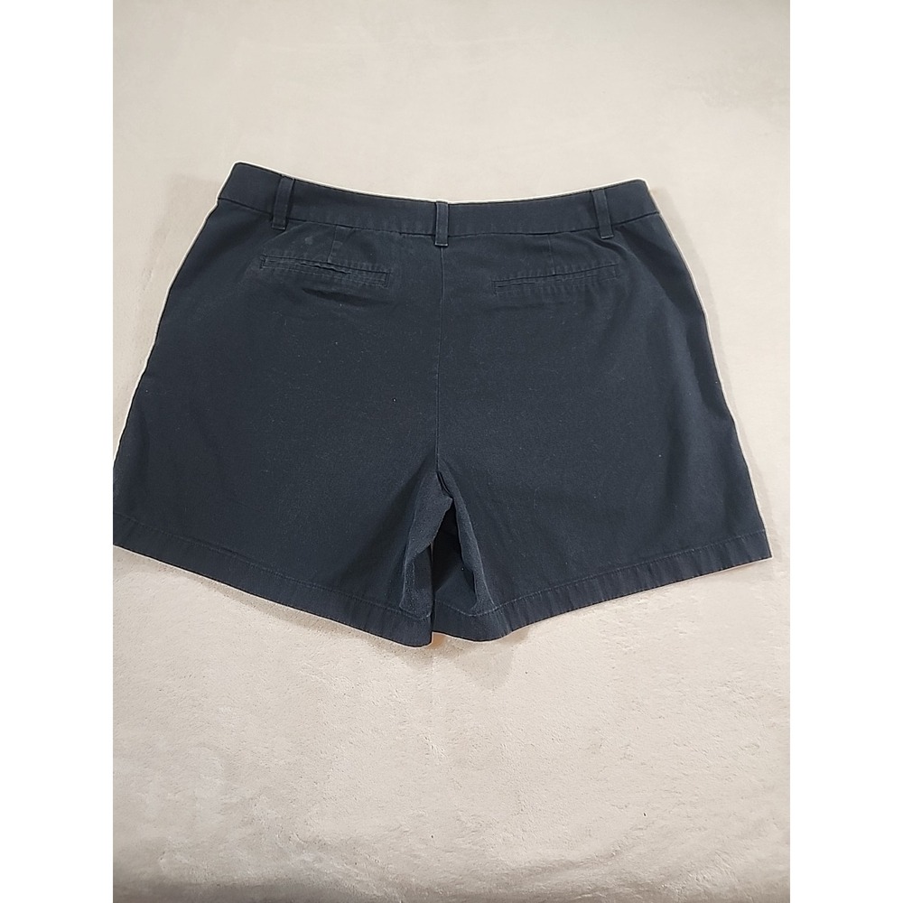 Ladies J. Crew Re-Imaged Black Shorts Size 16 w/6" Inseam - Picture 9 of 9